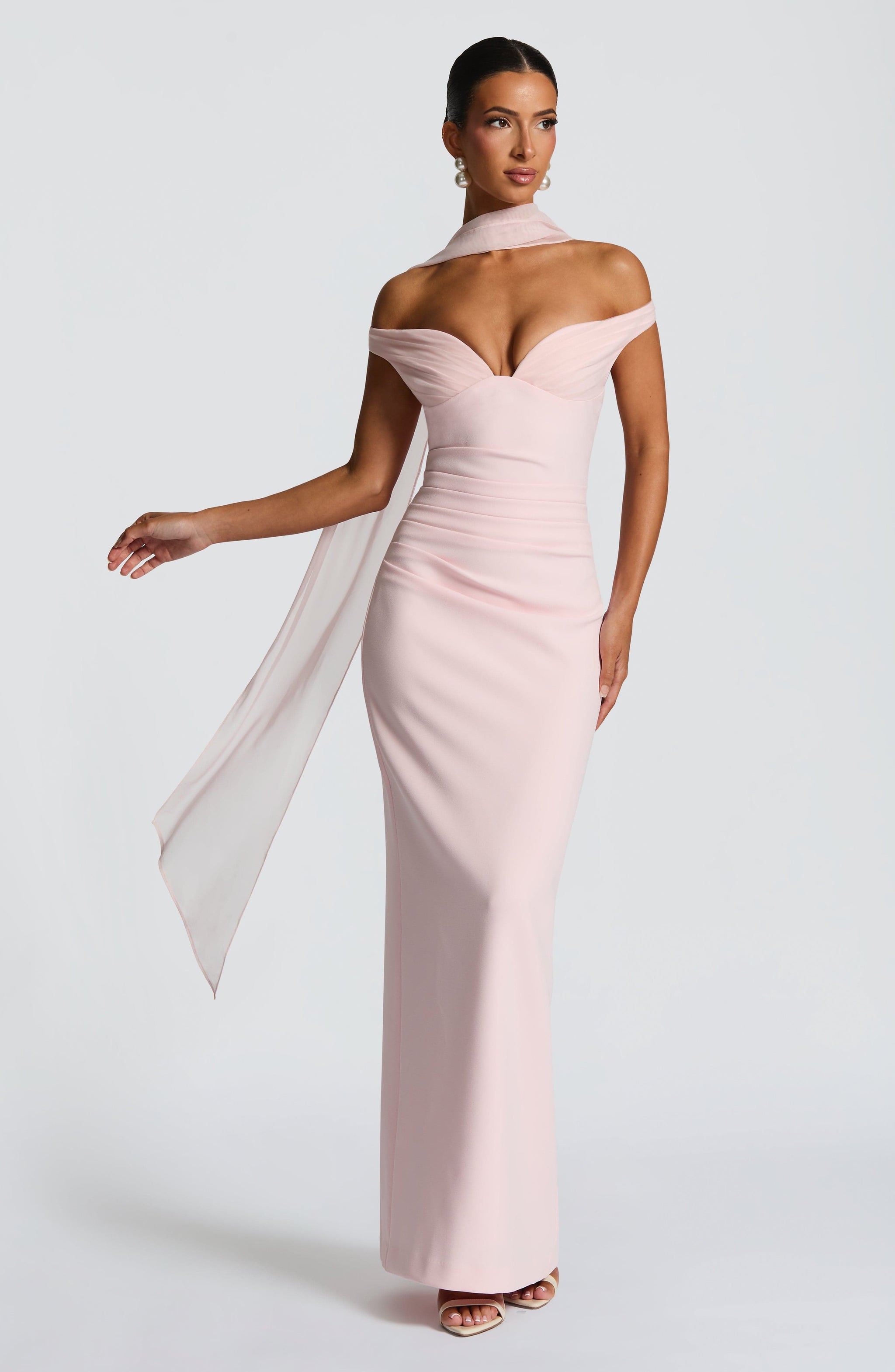 Abigail Maxi Dress - Blush